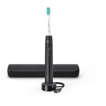 PHILIPS Sonicare 3100 HX3673/14 sonická elektrická zubná kefka a cestovné púzdro čierny