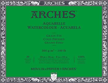 Arches Watercolour Cold Pressed Skicár 20 x 26 cm 300 g