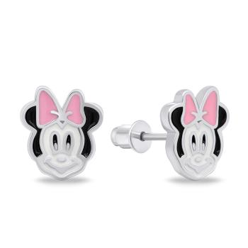 Brilio Silver Hravé strieborné náušnice Minnie Mouse EA714W