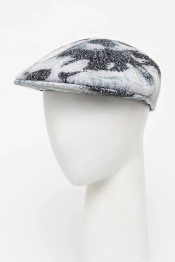 Vlnená čiapka Kangol HEATHERED TIE DYE 504 šedá farba, vlnený, K3668.BG003