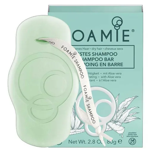 FOAMIE Tuhý šampón pre suché vlasy Aloe You Vera Much 80 g