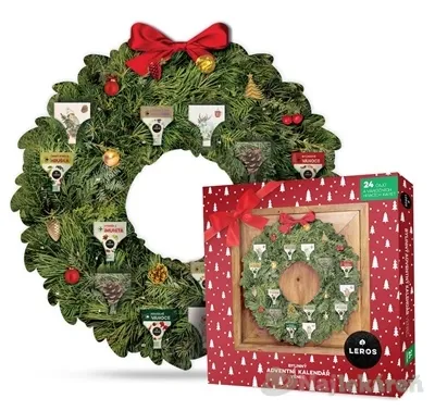 LEROS Bylinný adventný kalendár Veniec