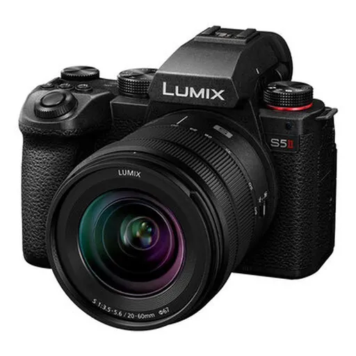Panasonic Lumix DC-S5 Mark II + Lumix S 20-60 mm f/3,5-5,6 Macro OIS 24,2 Mpx, čierna