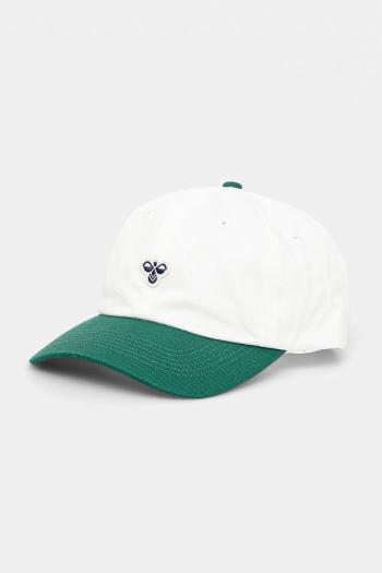 Bavlnená šiltovka Hummel hmlBASEBALL CAP BEE čierna farba, s nášivkou, 225368