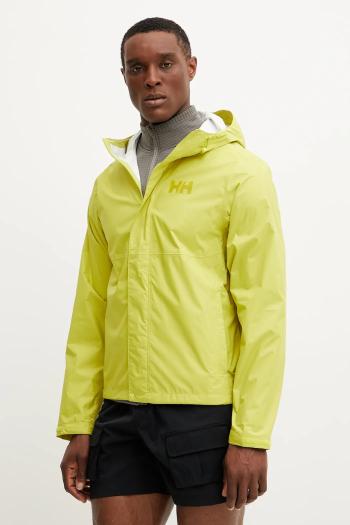 Turistická bunda Helly Hansen Loke žltá farba, 63396