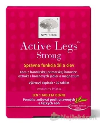 NEW NORDIC Active Legs Strong na žily a cievy 30tbl