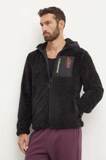 Mikina 47 brand MLB Los Angeles Dodgers pánska, čierna farba, s kapucňou, s potlačou, BB012PMMVVO634964JK