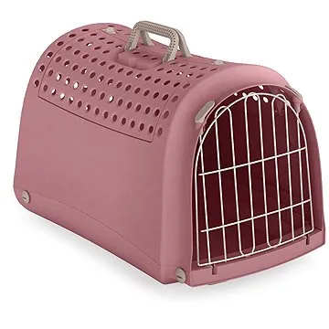 IMAC Prepravka pre mačky a psy plastová ružová 50 × 32 × 34,5 cm (8021799405809)