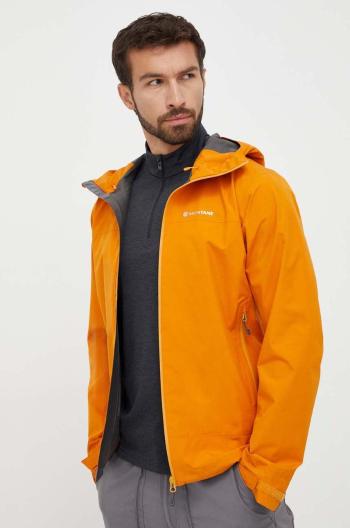 Nepremokavá bunda Montane Spirit pánska, oranžová farba, gore-tex