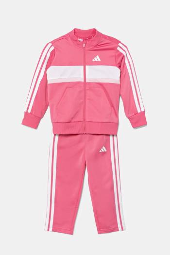 Tepláková súprava pre bábätká adidas ružová farba, JW4981