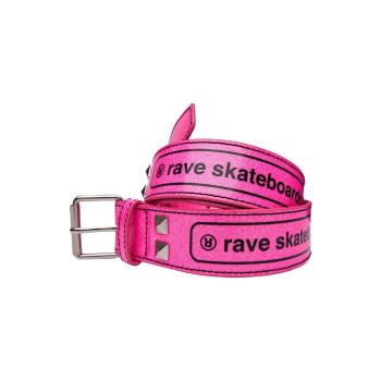 Rave  Core logo belt  Opasky Ružová