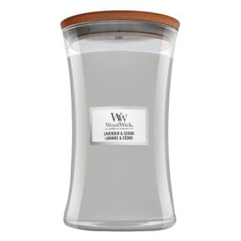 Woodwick Lavender & Cedar vonná sviečka 610 g