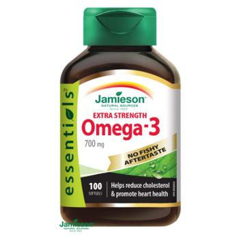 JAMIESON OMEGA-3 EXTRA 700 mg 100 kapsúl