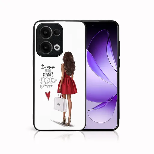 MY ART Ochranný kryt pre Oppo Reno13 5G RED DRESS (137)