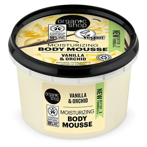 ORGANIC SHOP Telová pena Vanilka Bourbon 250 ml