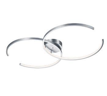 LED stropné osvetlenie Trio Citizen nikel 651110207