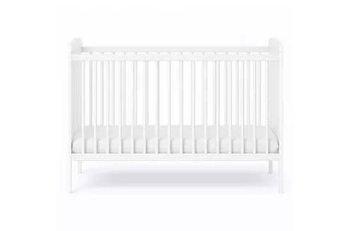 Elvisia Detská postieľka CLASICO DELUXE | biela 60 x 120 cm