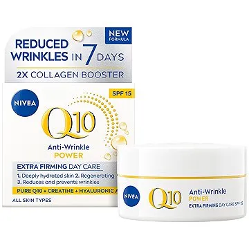 NIVEA Q10 Power Anti-Wrinkle + Firming SPF15 Day Cream 50 ml (9005800227221)