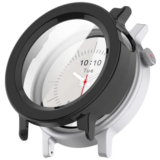 PC FULL COVER Plastový kryt so sklom pre CMF Watch 3 Pro čierny