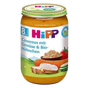 HIPP Bio kuskus so zeleninou a kuracím mäsom 8 m 220 g