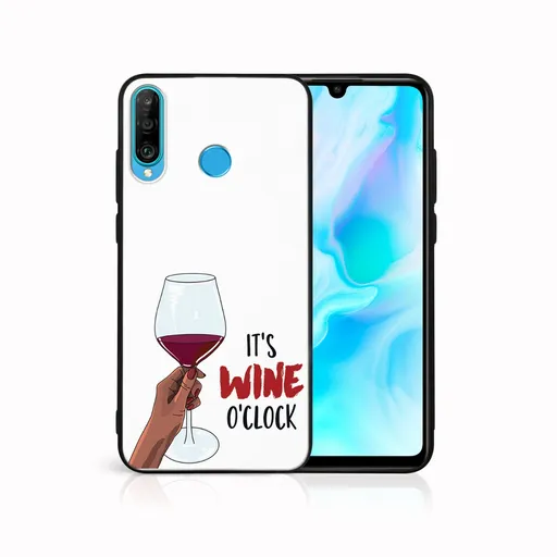 MY ART Ochranný kryt Huawei P30 Lite WINE (007)