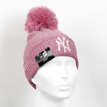 Detská zimná čapica New Era Youth Eng Fit Knit NY Yankees Pink - UNI