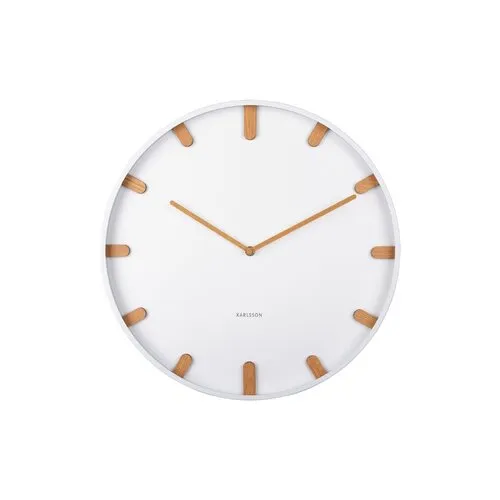 Karlsson 5942WH dizajnové nástenné hodiny 40 cm