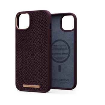 Njord iPhone 14 Max Salmon Leather Magsafe Case Rust (NA42SL03)