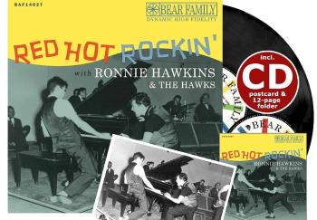 HAWKINS, RONNIE - RED HOT ROCKIN' WITH RONNIE HAWKINS & THE HAWKS, Vinyl