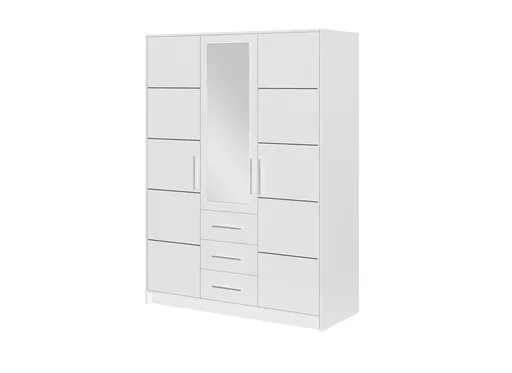 ArtStol Šatníková skriňa BALI D3 | biela