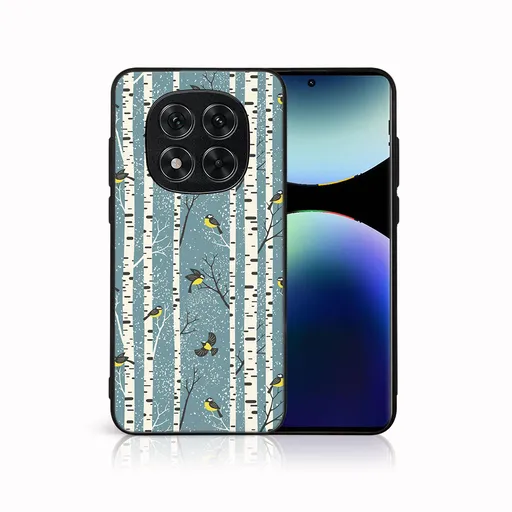 MY ART Kryt s vianočným dizajnom Xiaomi Redmi Note 14 Pro 5G BIRCH (072)