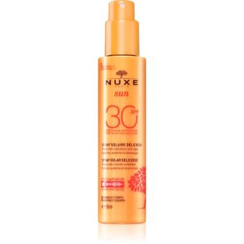 Nuxe Sun Delicious Solar Spray sprej na opaľovanie na tvár a telo SPF 30 150 ml