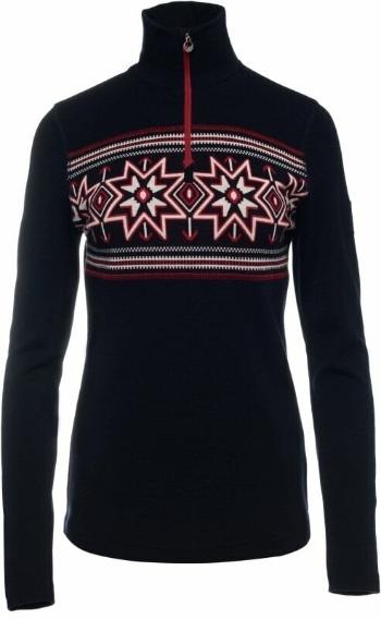 Dale of Norway Olympia Basic Womens Sweater Navy/Rasperry/Off White S Pulóver