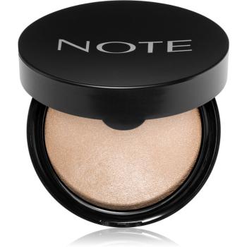 Note Cosmetique Baked Highlighter égetett élénkítő árnyalat 01 Moonlight 10 g