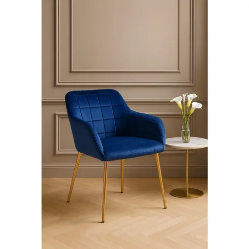 Halmar Jedálenská stolička KAI K306 | tmavomodrá