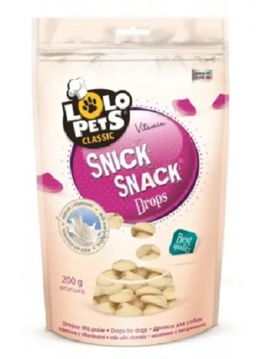 LOLOPETS mliečne dropsy pre psy 200g