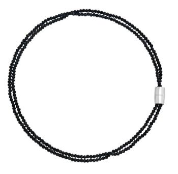 BREIL Dvojitý náhrdelník s korálkami Magnetica System TJ3686