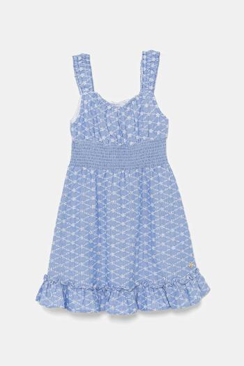 Dievčenské bavlnené šaty Guess mini, áčkový strih, J5GK17 WH7K0
