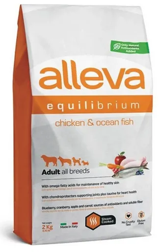 Alleva SP EQUILIBRIUM dog adult all breed chicken & ocean fish 2kg
