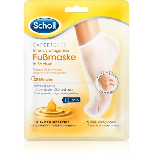 Scholl Pedimask™ Urea intenzívna maska na nohy 1 pár