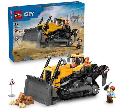 LEGO City Žltý buldozér 60466