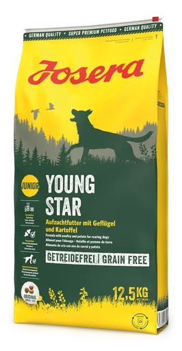 Josera Dog YoungStar GF granule pre dospievajúce psy a šteňatá 12,5kg