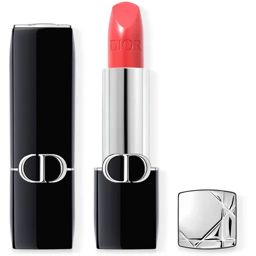 DIOR Rouge Dior dlhotrvajúci rúž plniteľná odtieň 028 Actrice Satin 3.5 g