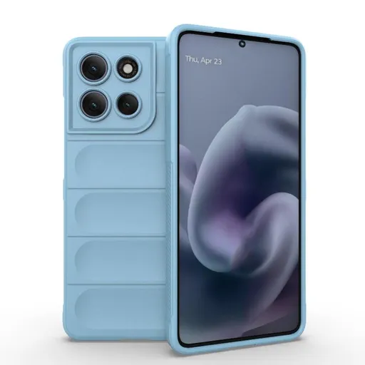 STEPS Ochranný kryt pre Motorola Moto G86 Power 5G svetlomodrý