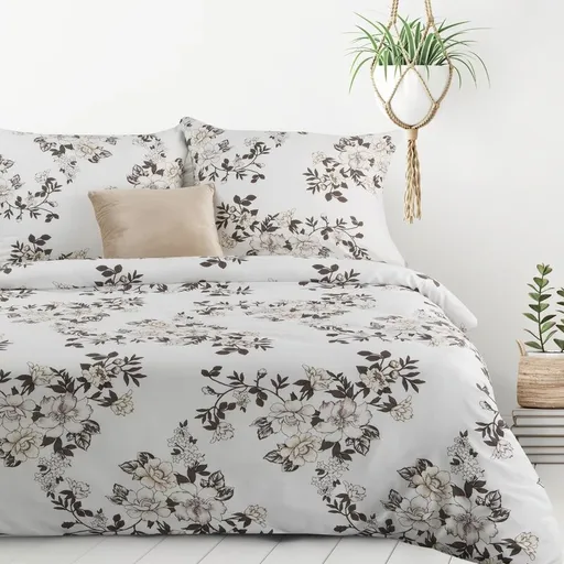 ArtFir Obliečky na dvojlôžko INGA | biela/krémová 220 x 200 cm