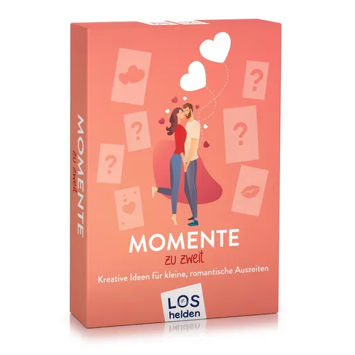 Spielehelden Momente zu zweit Kartová hra pre páry s veselými úlohami