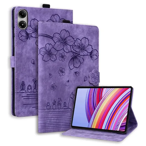 ART LILY Zaklápacie puzdro pre Xiaomi Redmi Pad 2 Pro fialové