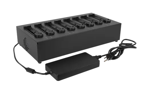 Getac battery charging station, 8 slots, EU