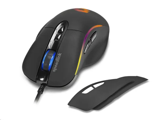 SPEED LINK myš SICANOS RGB Gaming Mouse, USB, čierna