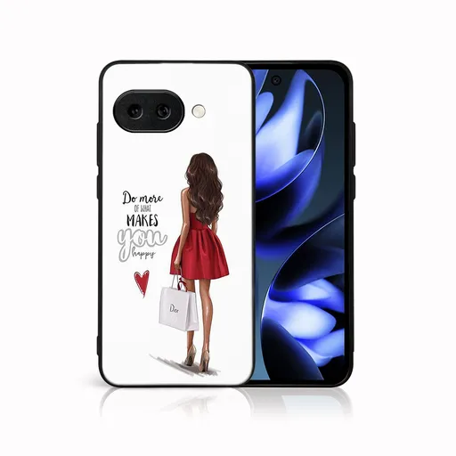 MY ART Ochranný kryt pre Google Pixel 9a RED DRESS (137)